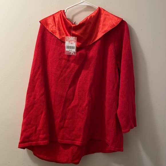 Wish joy red sweater size 2X - Picture 2 of 6